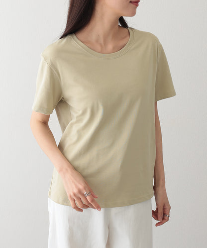 クルーネック ベーシック 半袖 Tシャツ カットソー