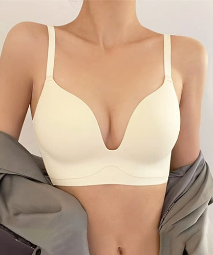 立体 メイク ノンワイヤー シームレス ブラジャー&ショーツ