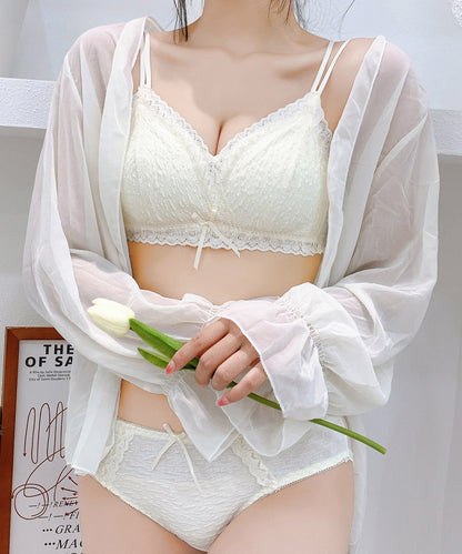 3WAY ストラップ ノンワイヤー ソフト ブラ&ショーツ セット