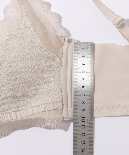 【2点セット】ビジュー付き ソリッドカラー ブラ&ショーツ