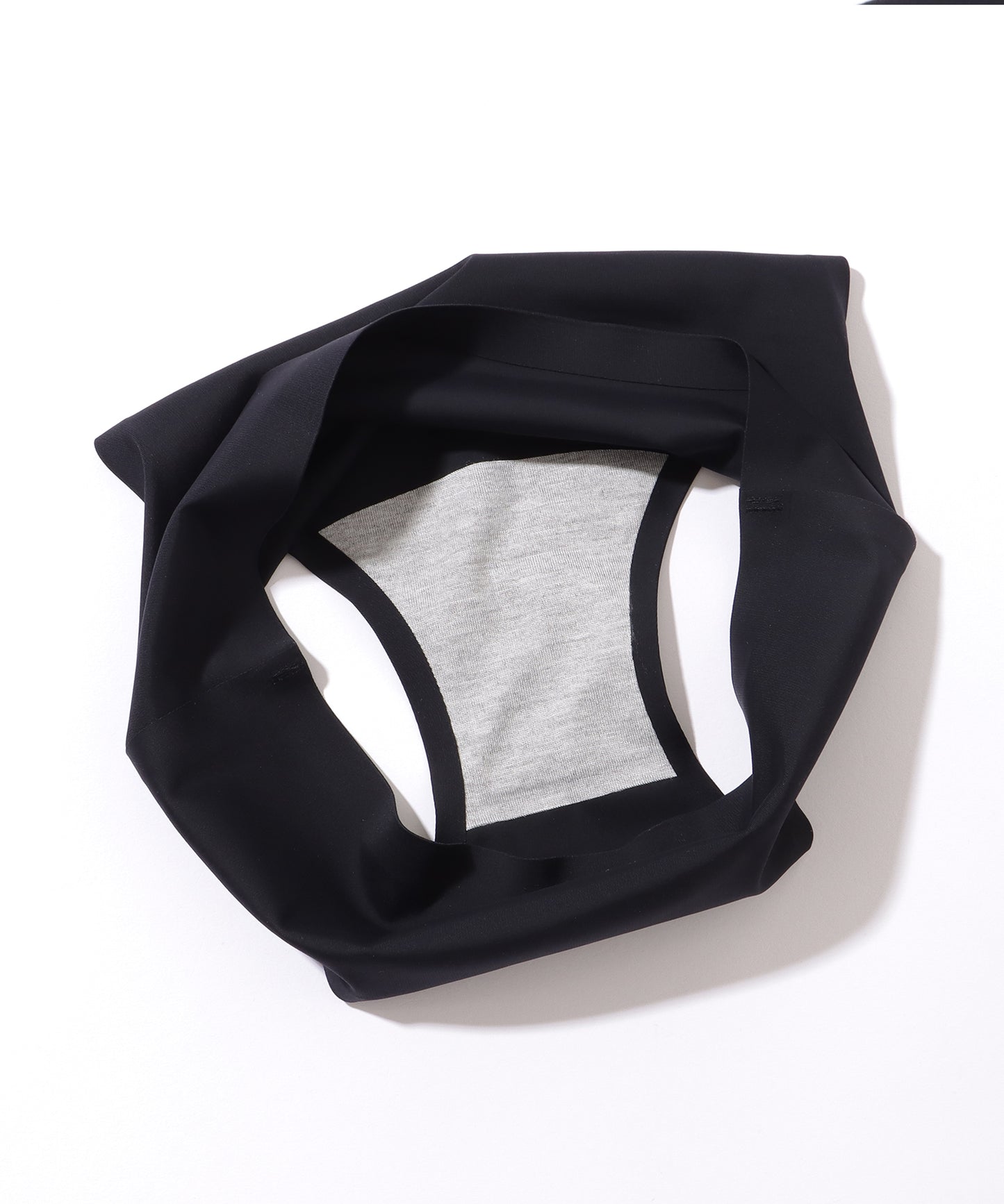 【2点セット】ウエーブライン チュール ワンショルダー ブラ&ショーツ