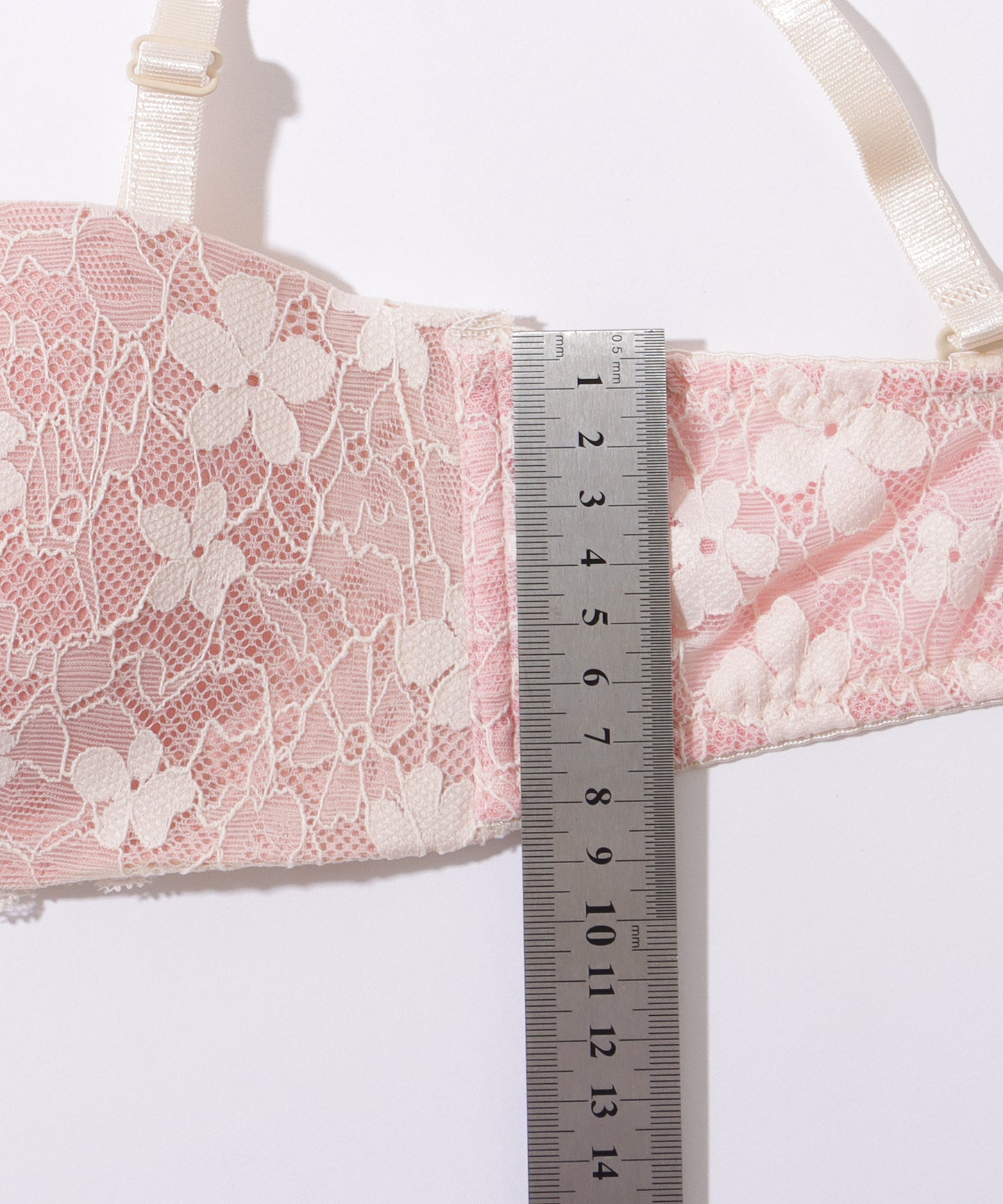 【2点セット】フラワー レース 1/2 ブラ&ショーツ