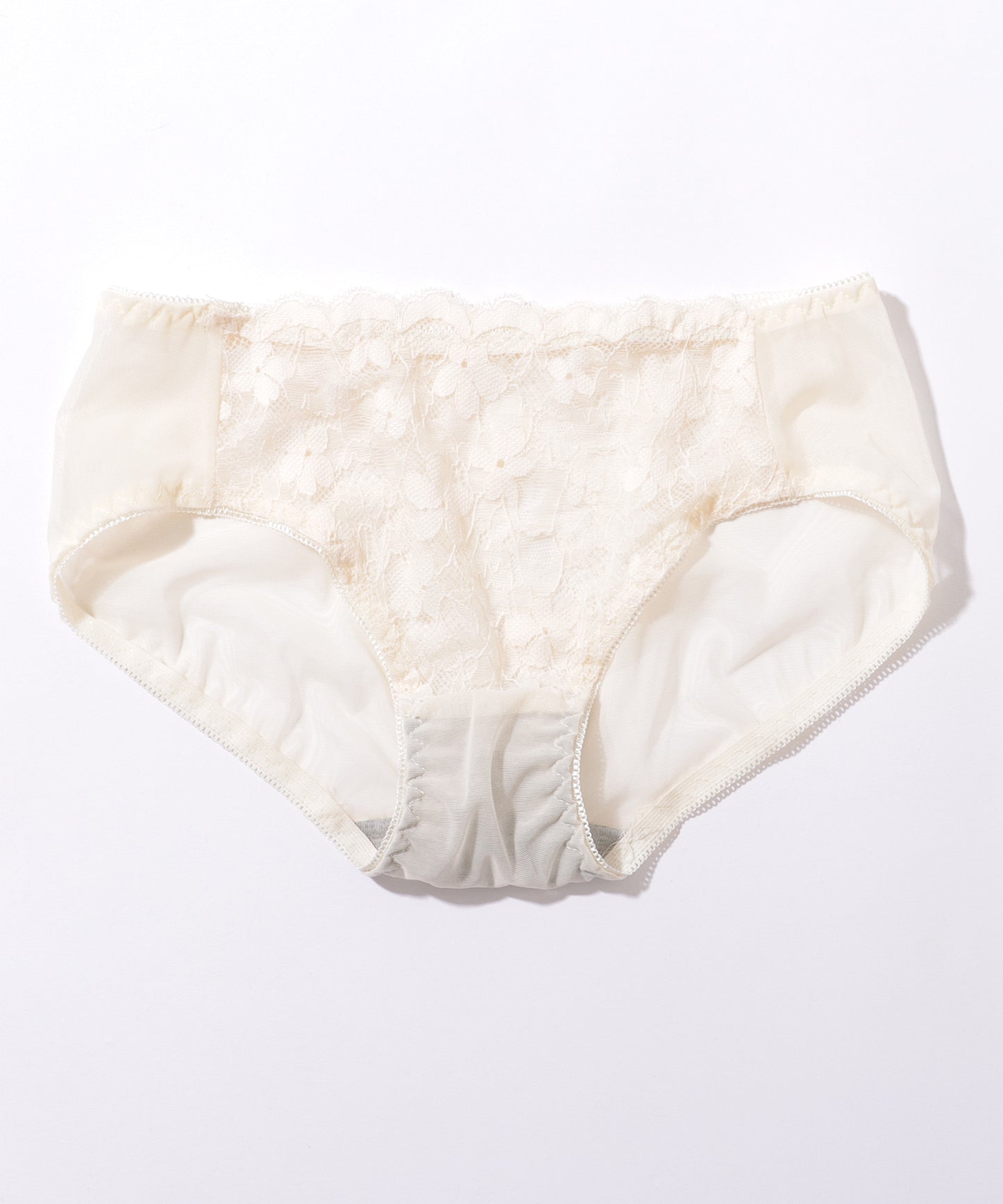 【2点セット】フラワー レース 1/2 ブラ&ショーツ