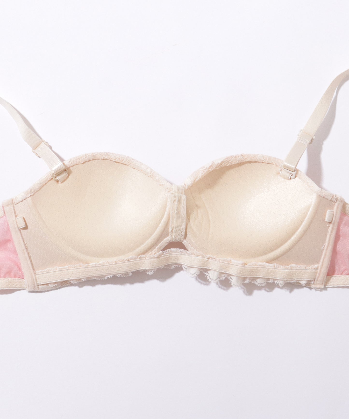 【2点セット】フラワー レース 1/2 ブラ&ショーツ