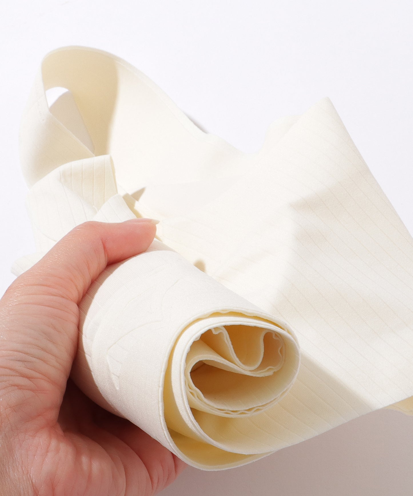 ソリッドカラー Vネック ノンワイヤー 脇高 ブラジャー