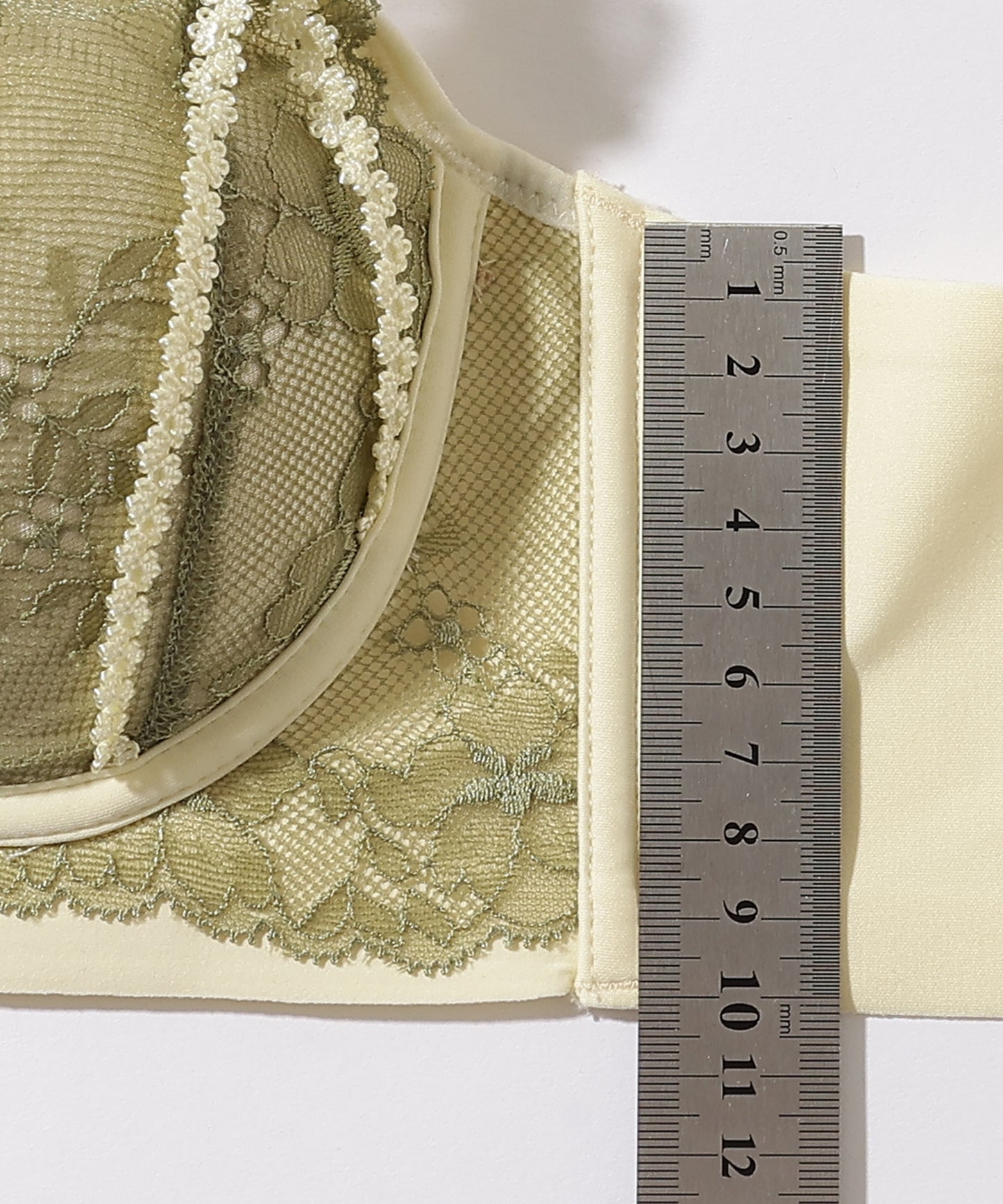 【2点セット】レース リボン 3/4 ブラジャー&ショーツ