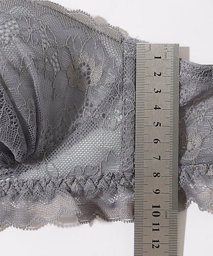 【2点セット】カットアウト スカラップ レース ブラジャー&ショーツ