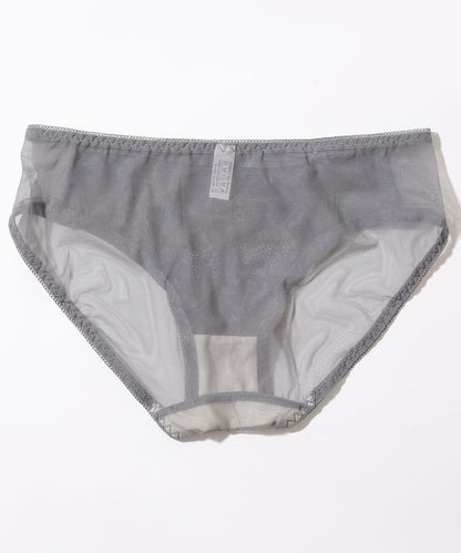 【2点セット】カットアウト スカラップ レース ブラジャー&ショーツ