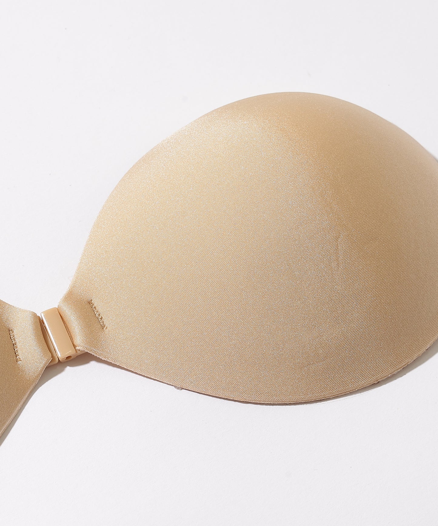 3D パッド付き ヌード シリコン ブラジャー