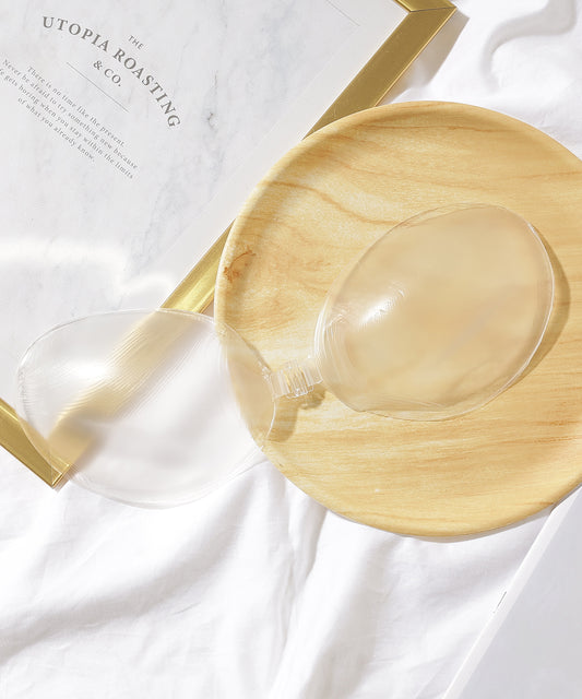 フロントホック ソフト クリア ヌード ブラ