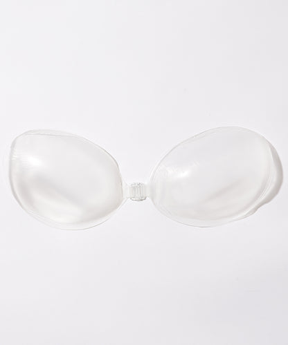 フロントホック ソフト クリア ヌード ブラ