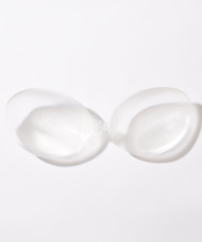 フロントホック ソフト クリア ヌード ブラ