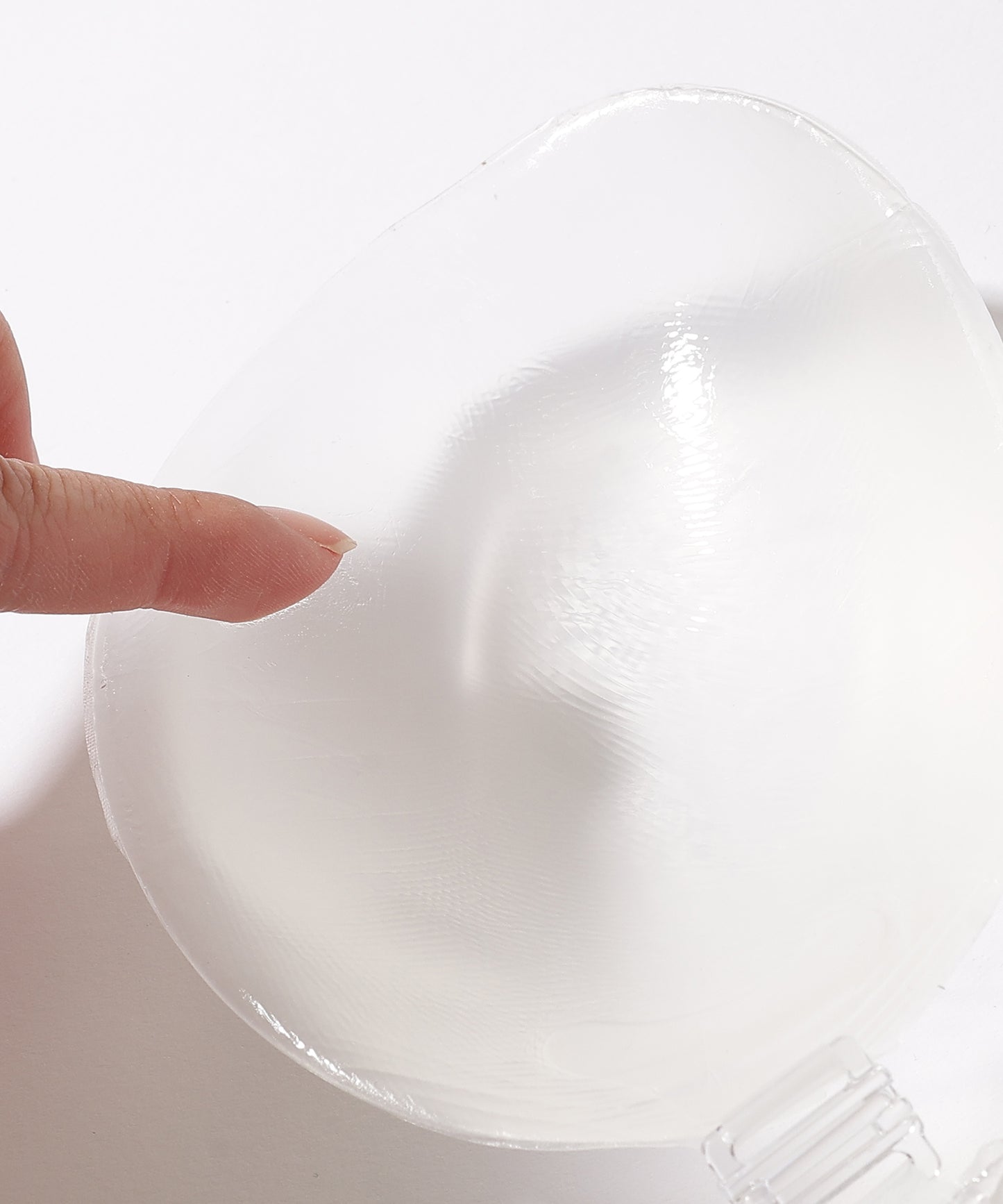 フロントホック ソフト クリア ヌード ブラ