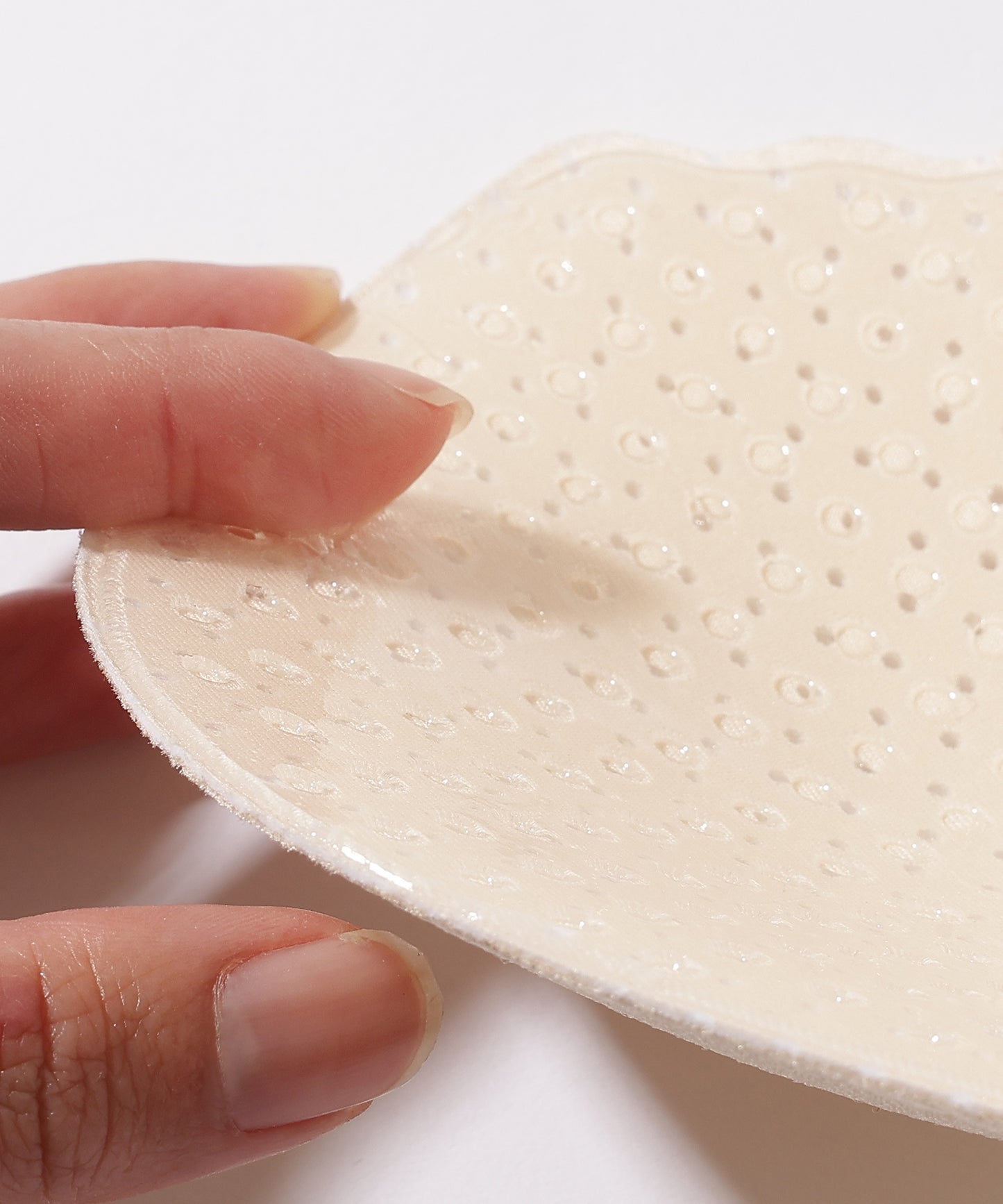 フロント ホック ボタニカル柄 ヌード ブラジャー