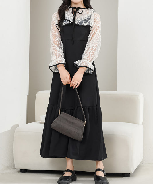 レース ボレロ付き 2WAY キャミソール ワンピース