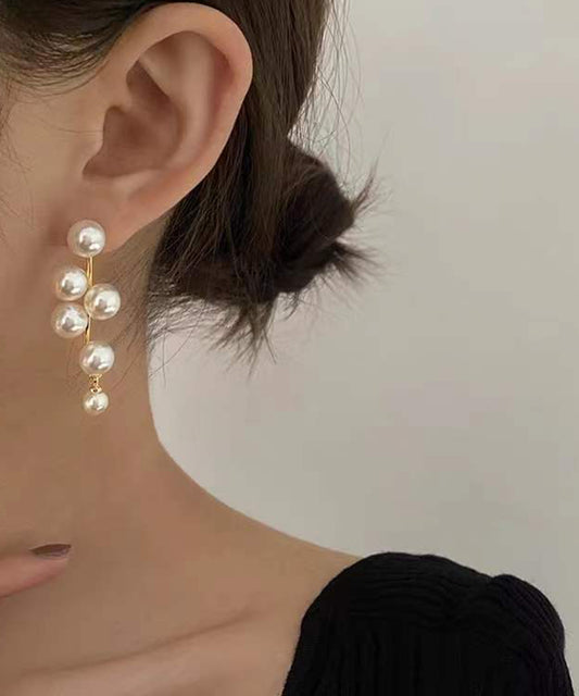 パール モチーフ バラエティ デザイン ピアス