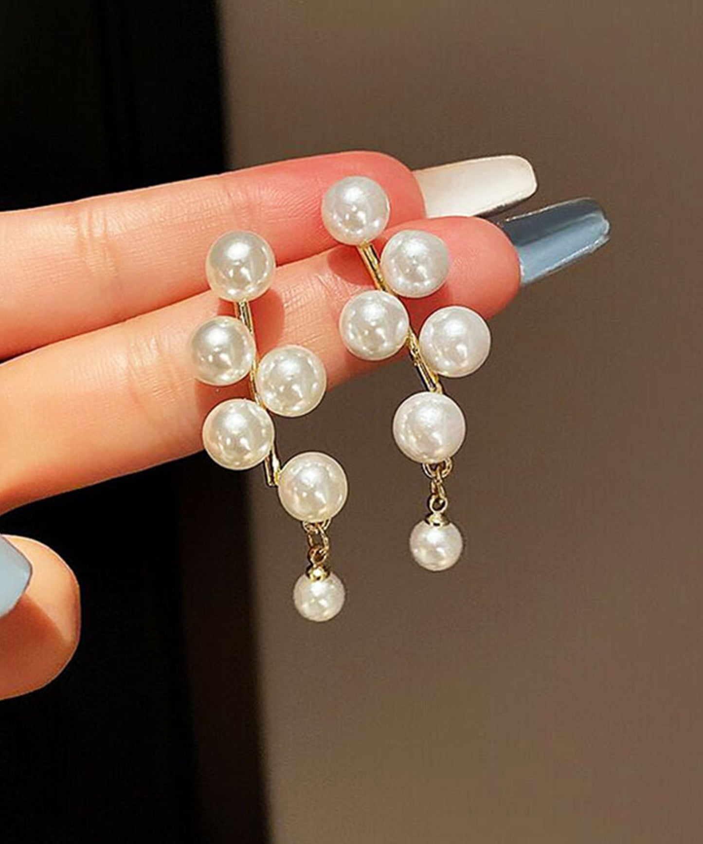 パール モチーフ バラエティ デザイン ピアス