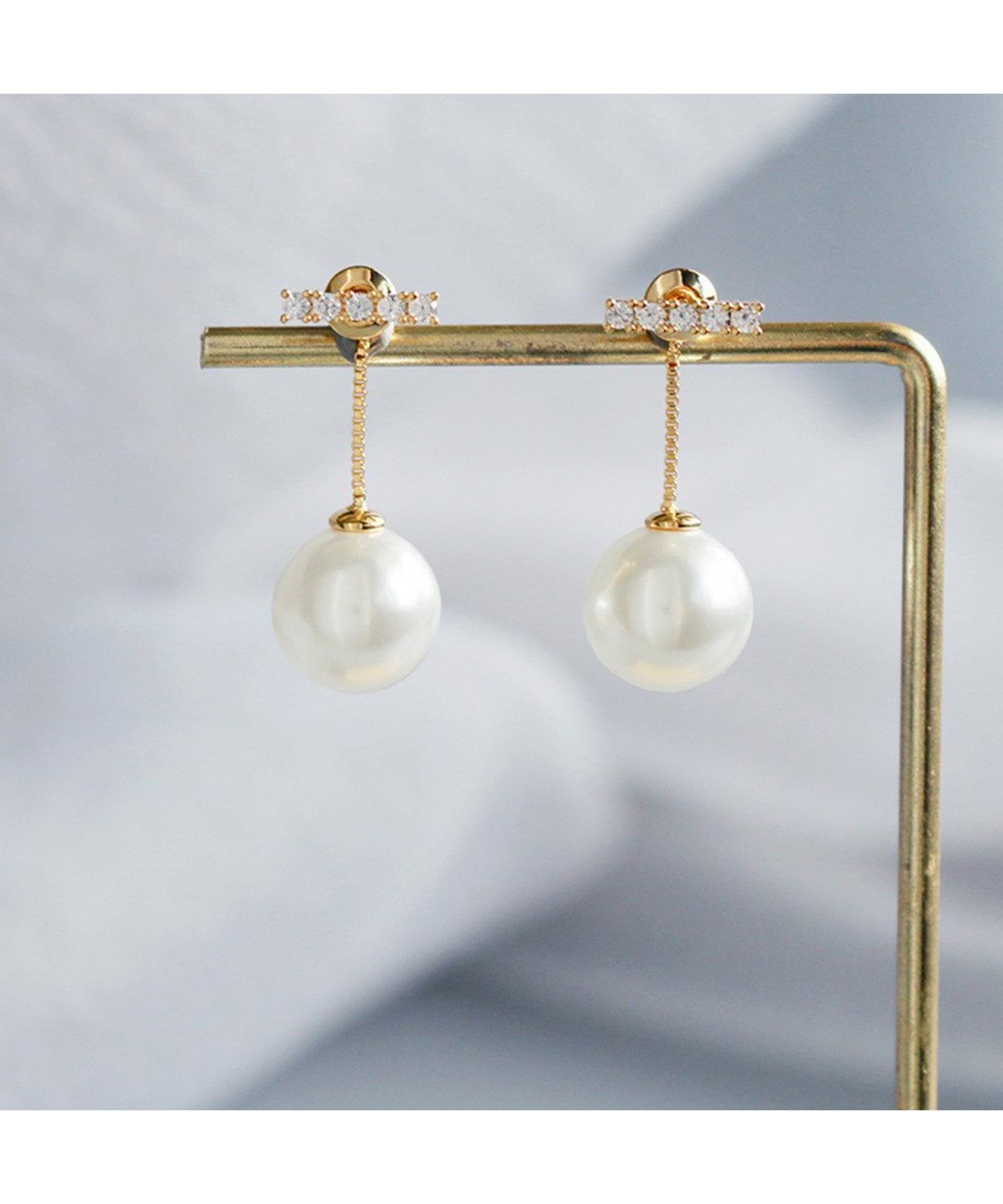 パール デザイン バラエティ ドレス ピアス