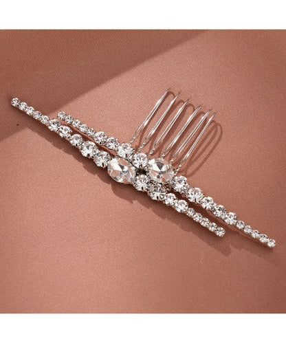 ビジュー バラエティ デザイン ウエディング ヘアコーム