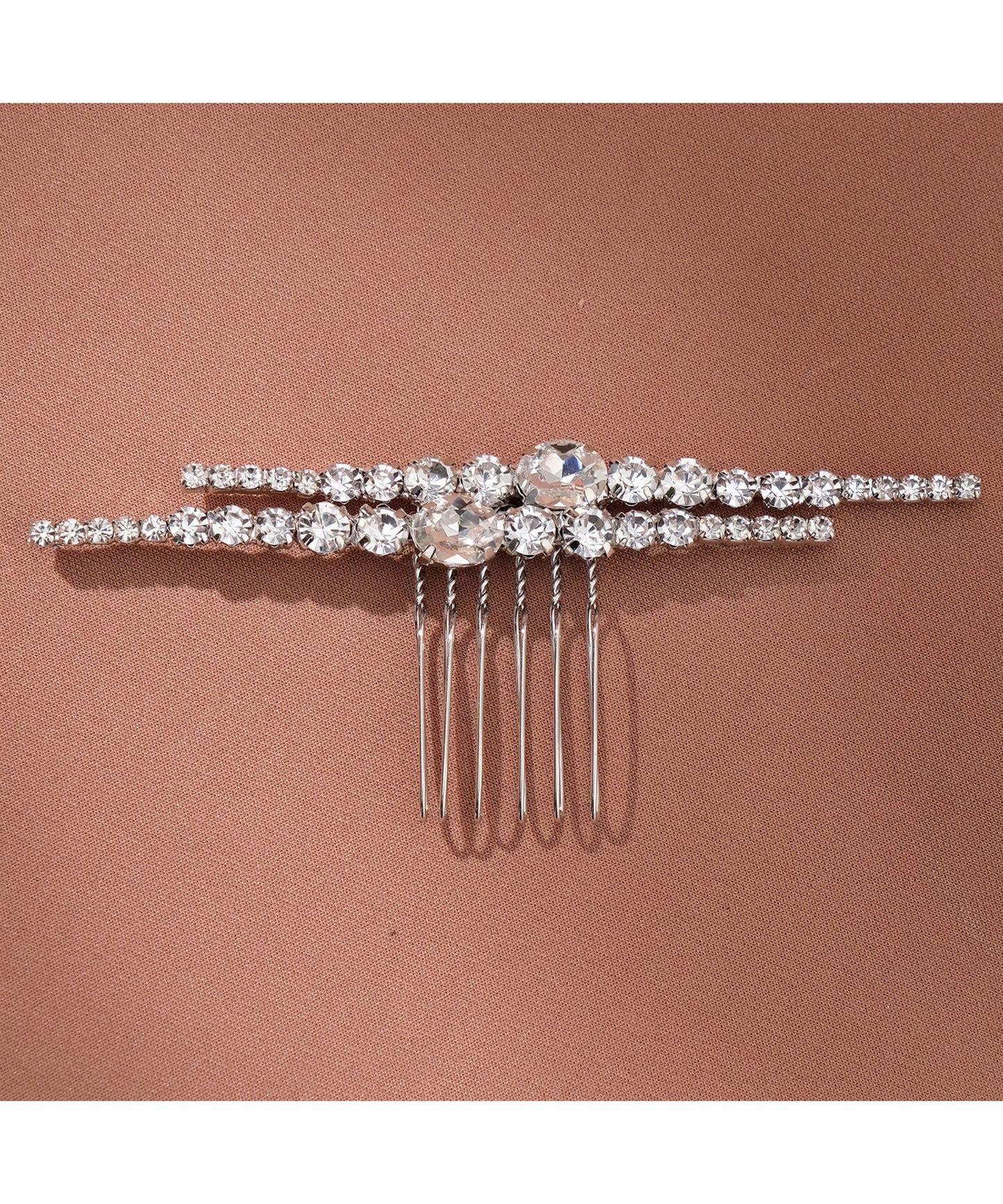 ビジュー バラエティ デザイン ウエディング ヘアコーム