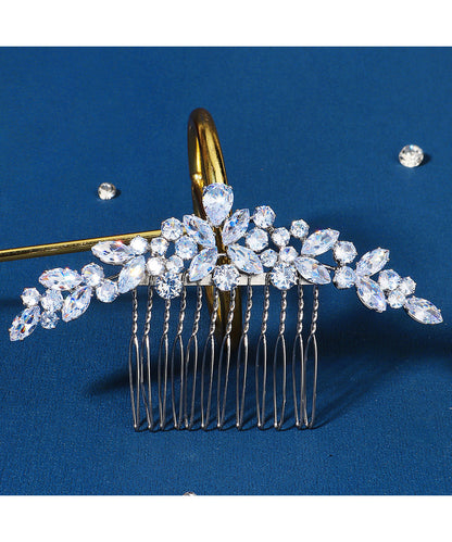 ビジュー バラエティ デザイン ウエディング ヘアコーム