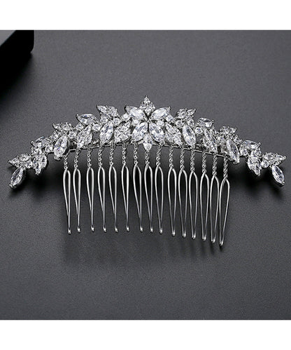 ビジュー バラエティ デザイン ウエディング ヘアコーム