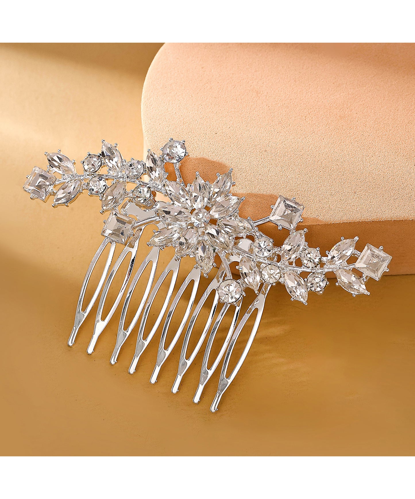 ビジュー バラエティ デザイン ウエディング ヘアコーム