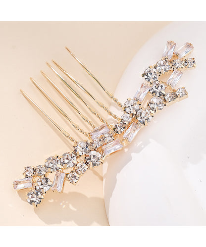 ビジュー バラエティ デザイン ウエディング ヘアコーム