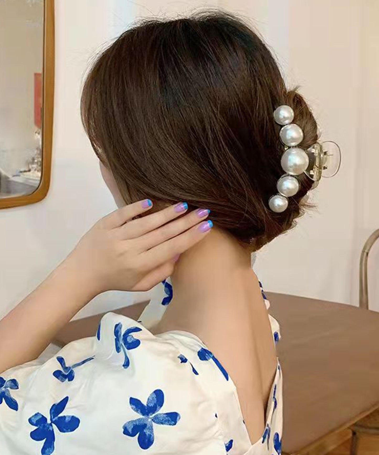 バラエティ パール モチーフ ヘア クリップ