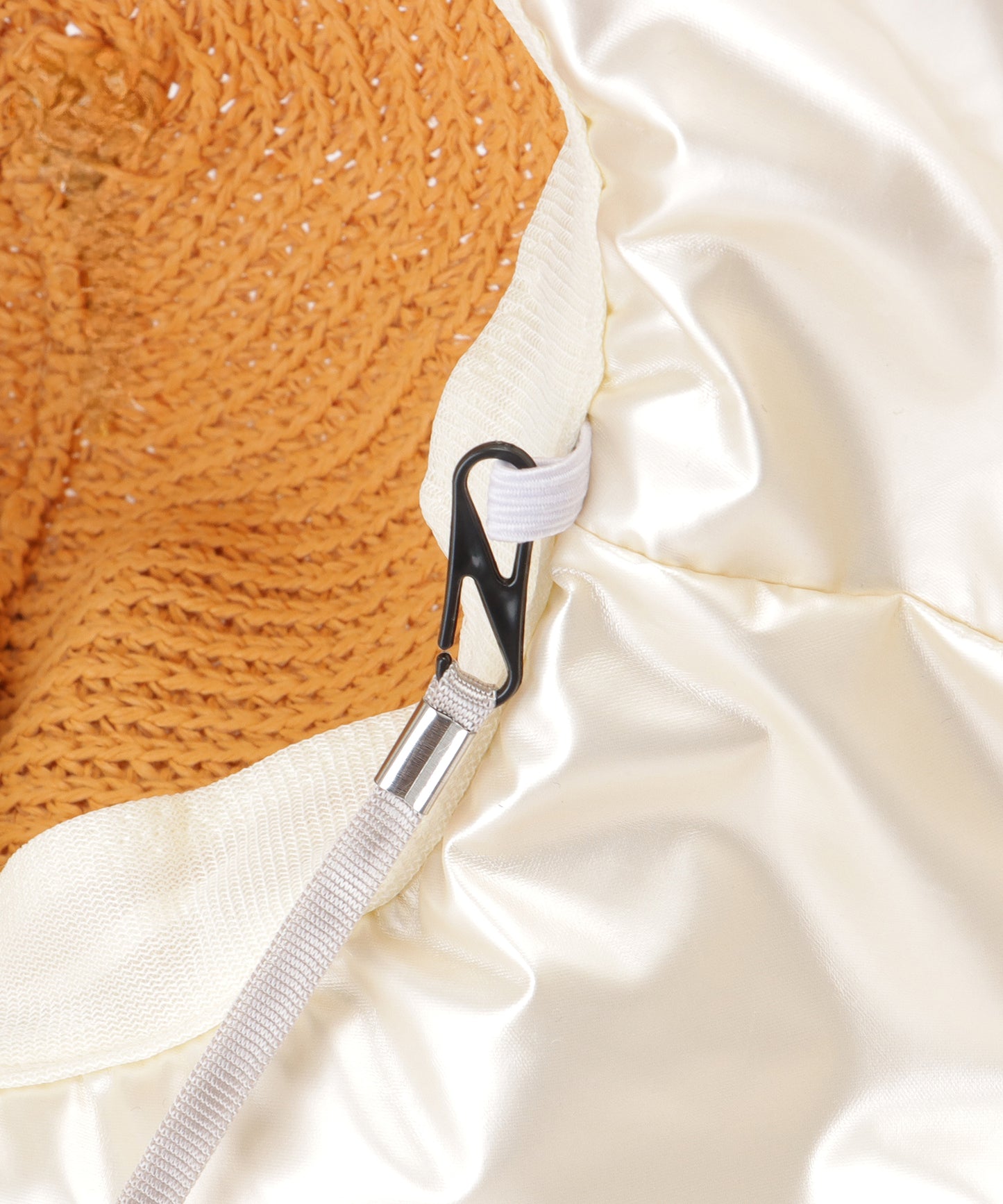 花柄 レース レイヤード リボン ハット