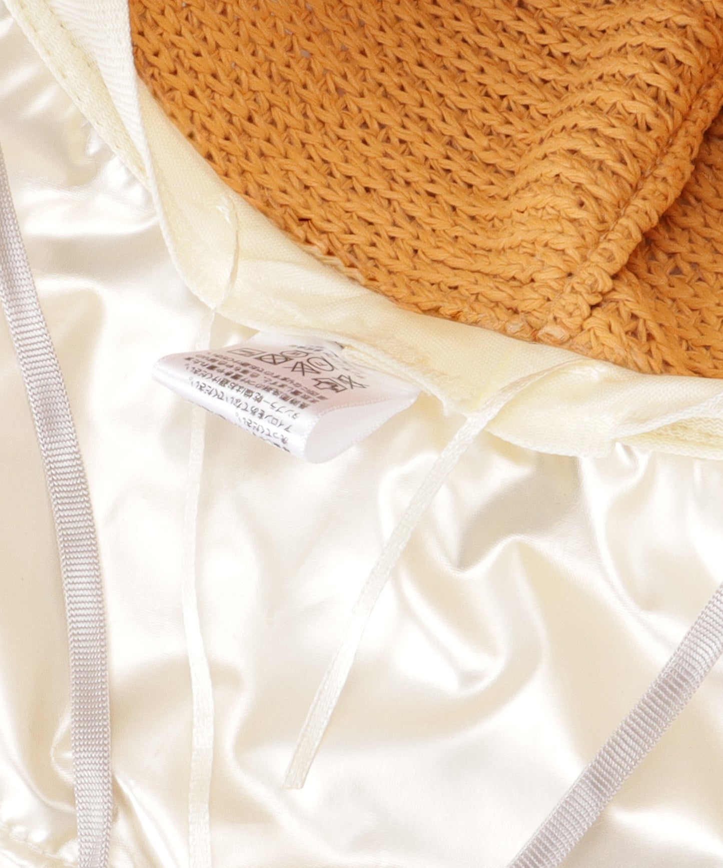 花柄 レース レイヤード リボン ハット