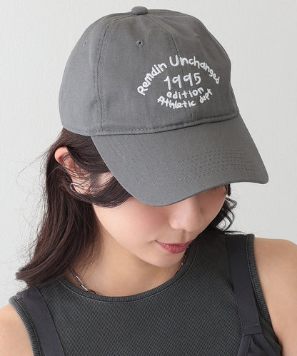 配色 ナンバー 刺繍付き ベースボール キャップ