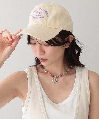 配色 ナンバー 刺繍付き ベースボール キャップ