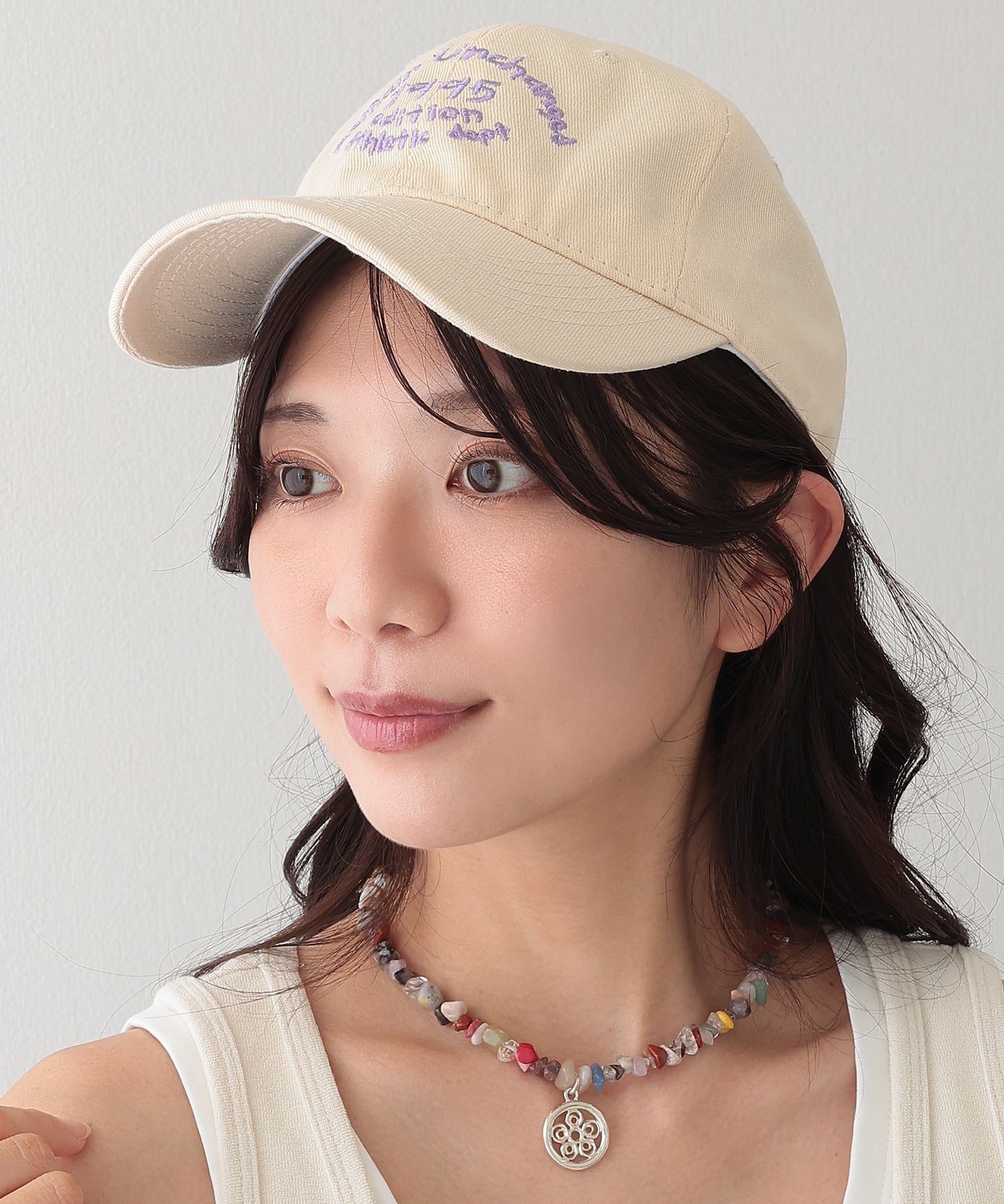配色 ナンバー 刺繍付き ベースボール キャップ