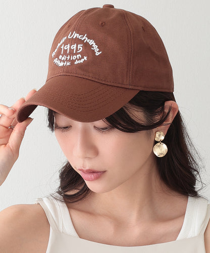 配色 ナンバー 刺繍付き ベースボール キャップ