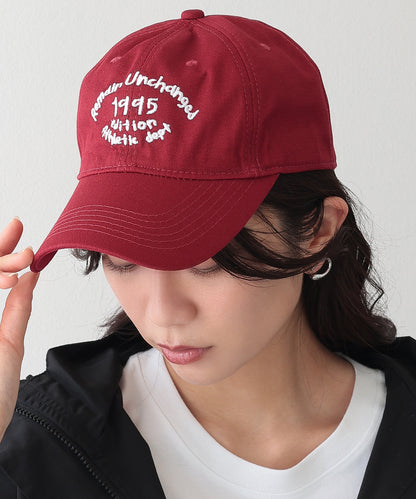 配色 ナンバー 刺繍付き ベースボール キャップ