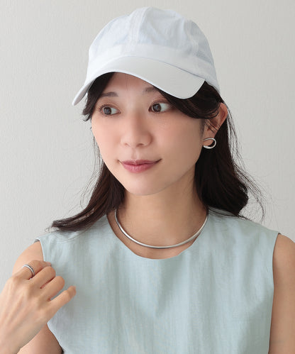 ソリッドカラー サイド メッシュ ベーシック キャップ