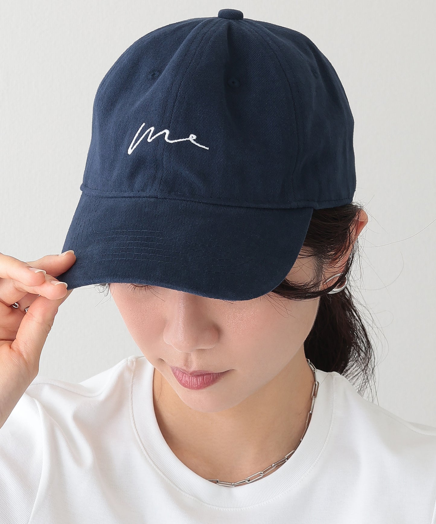 レター 刺繍 ベーシック ベースボール キャップ