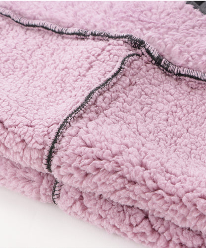 裏起毛細見えリブカラー10分丈レギンス