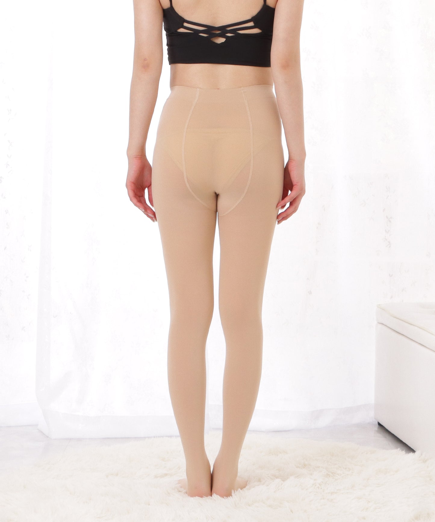 3枚セット 肌色均一ベーシックパンティストッキング