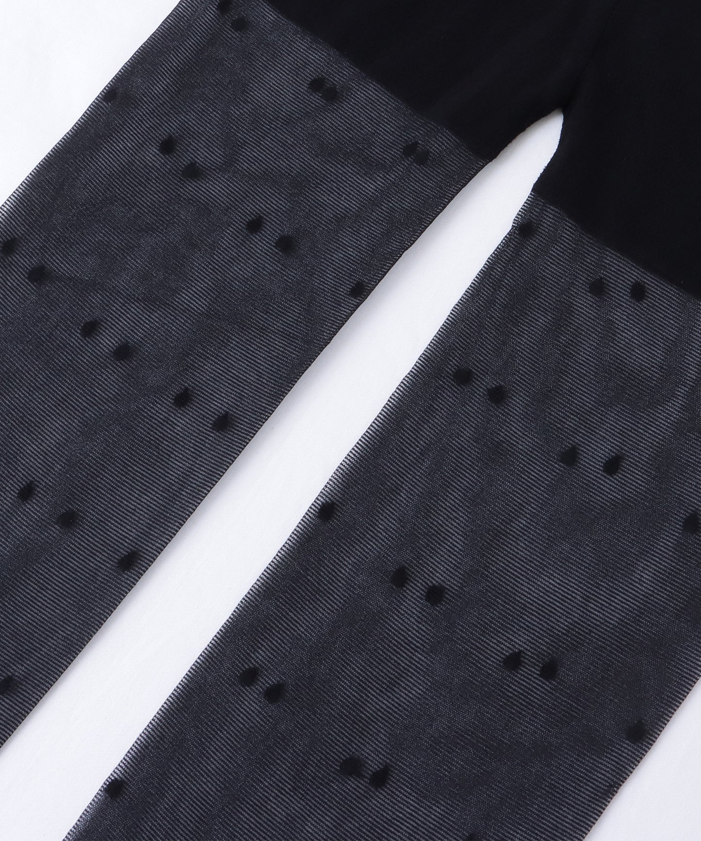 【5足セット】 フレンチ ドット シアー ラッセルタイツ