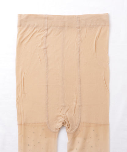 【3足セット】 ビジュー スパンコール付き パーティー ストッキング