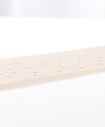 【3足セット】 ビジュー スパンコール付き パーティー ストッキング