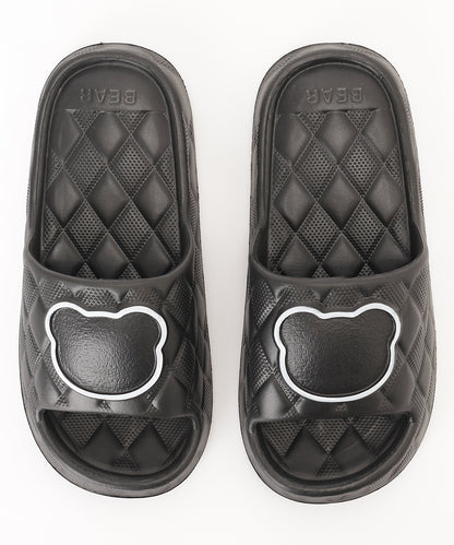 ベア キルティング風 EVA スリッパ サンダル シューズ