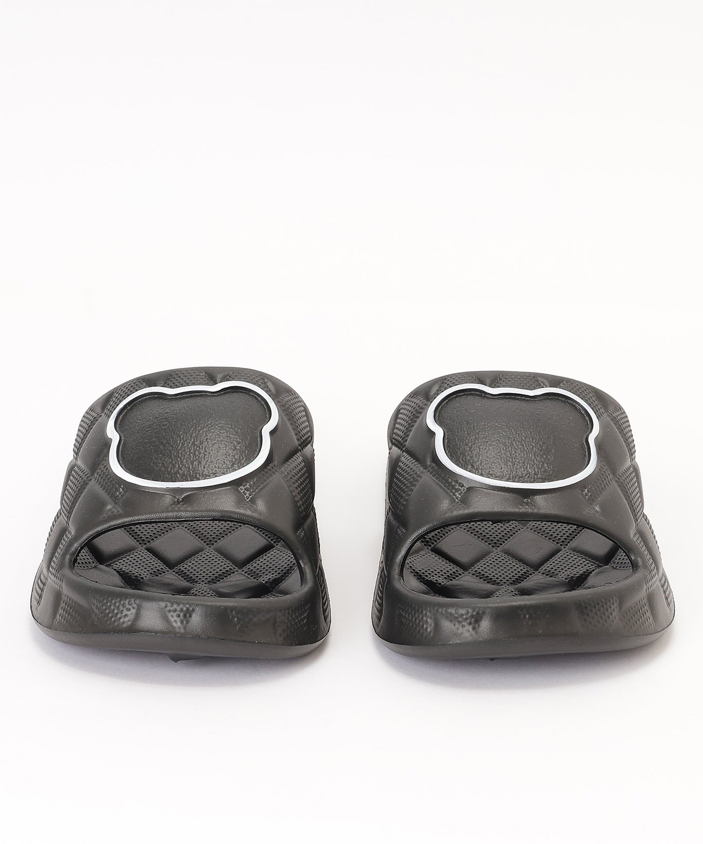 ベア キルティング風 EVA スリッパ サンダル シューズ