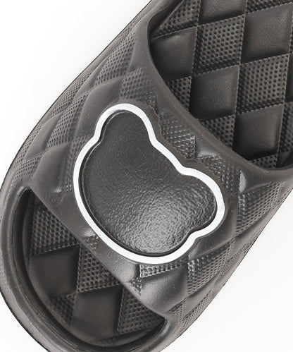 ベア キルティング風 EVA スリッパ サンダル シューズ