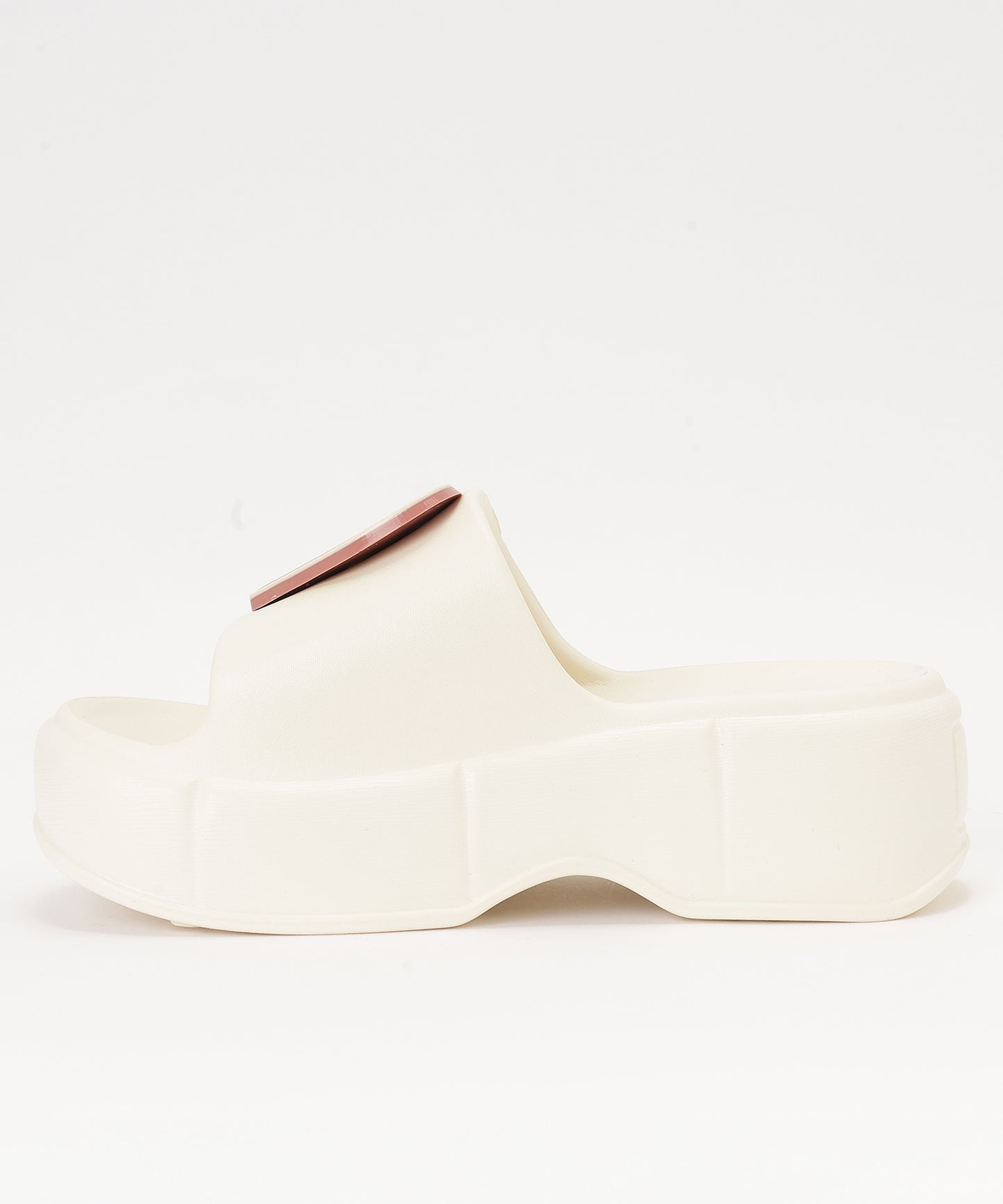 ハート モチーフ EVA スライド 厚底 サンダル