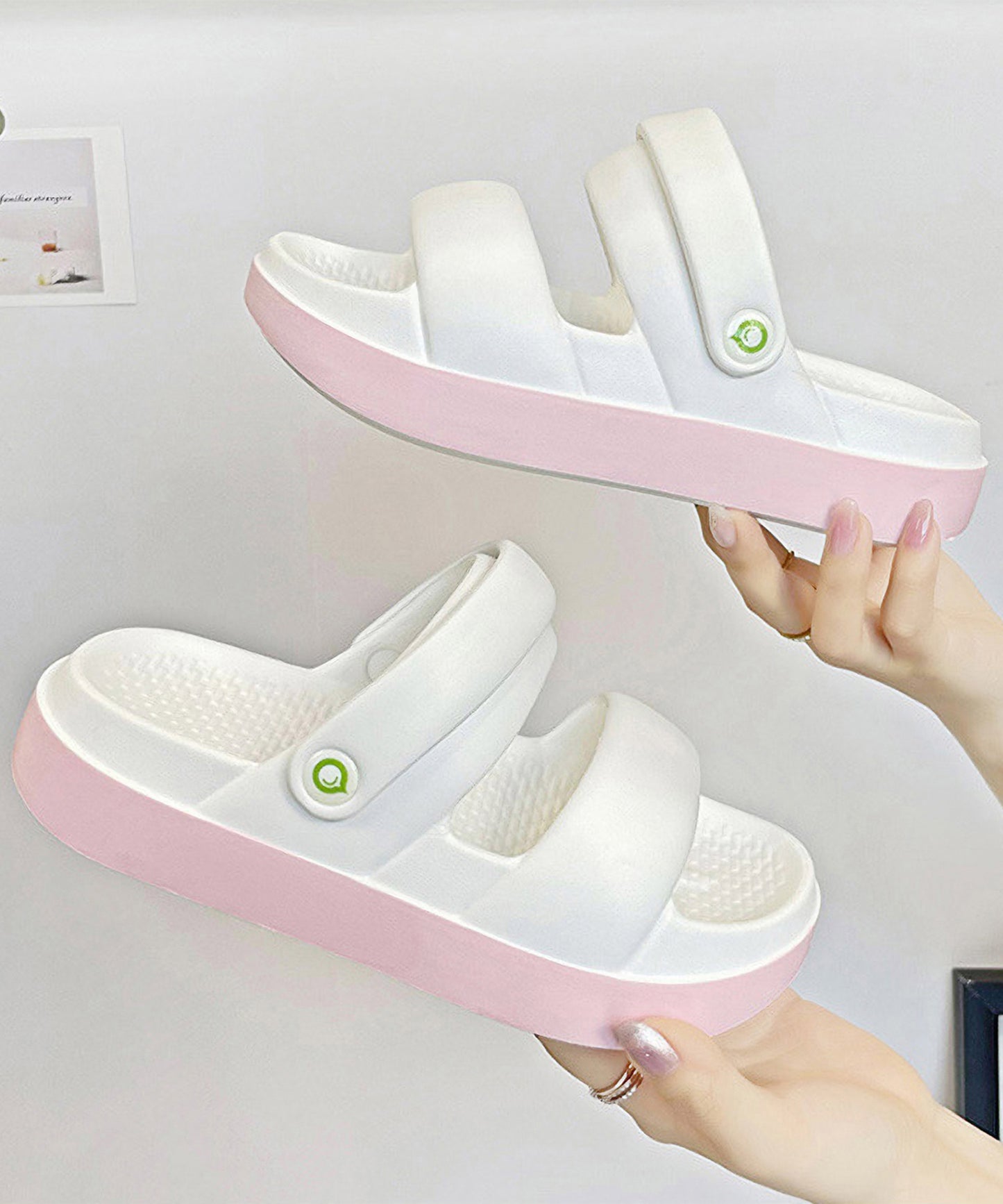 2WAY EVA ボリューム 厚底 サンダル