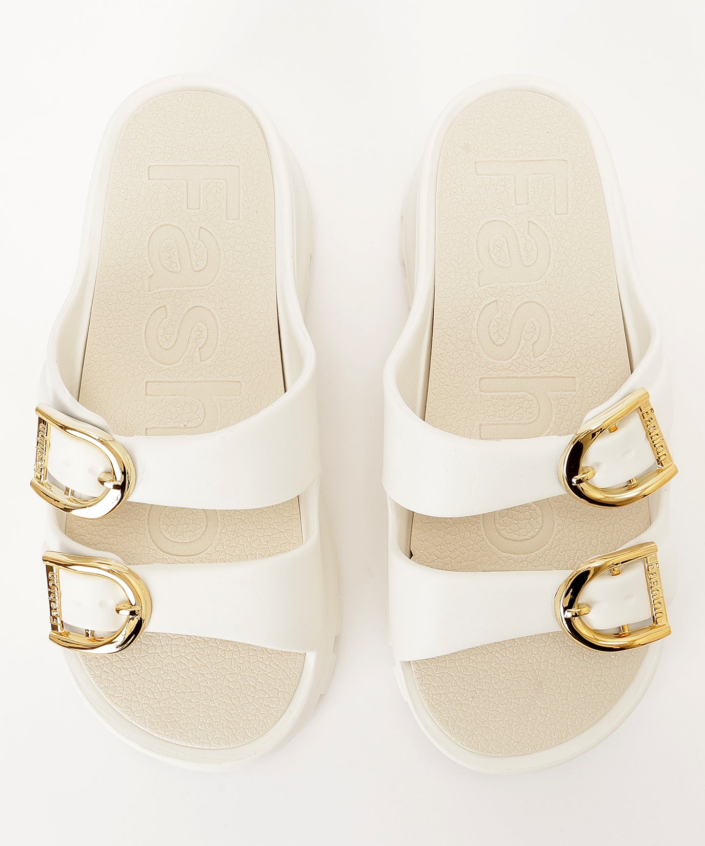 ダブル ベルト EVA トラックソール 厚底 サンダル