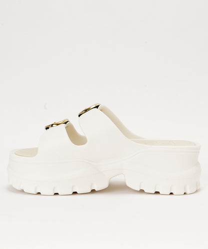 ダブル ベルト EVA トラックソール 厚底 サンダル